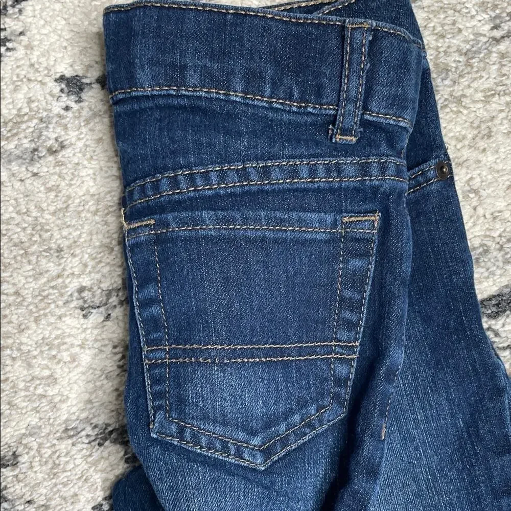 Children’s Place little girls size 6 Dark Blue Skinny Jeans